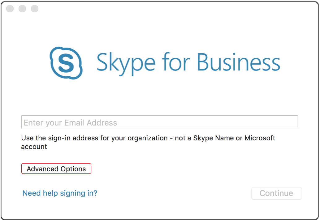 where is skype for business on mac